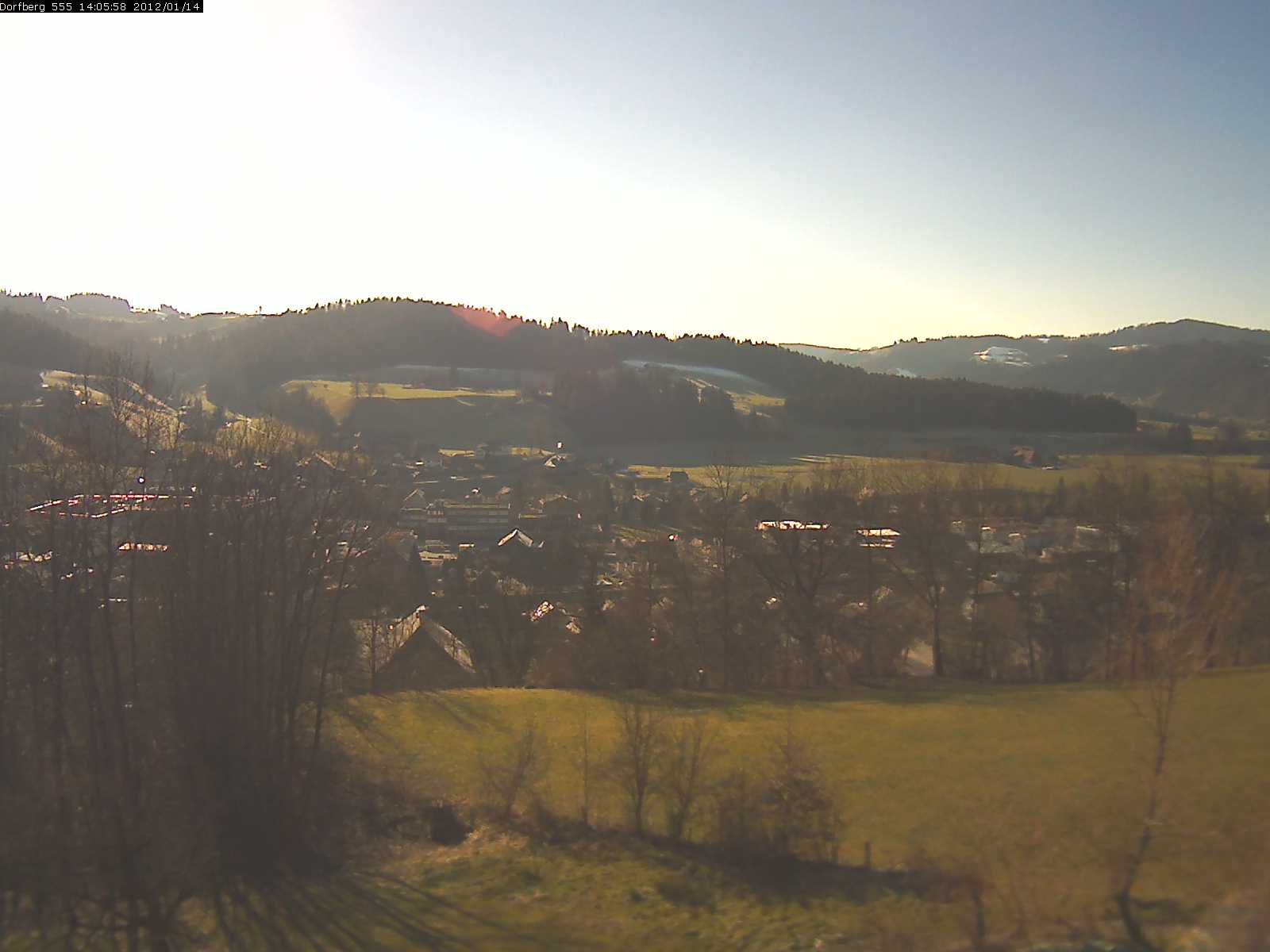 Webcam-Bild: Aussicht vom Dorfberg in Langnau 20120114-140600