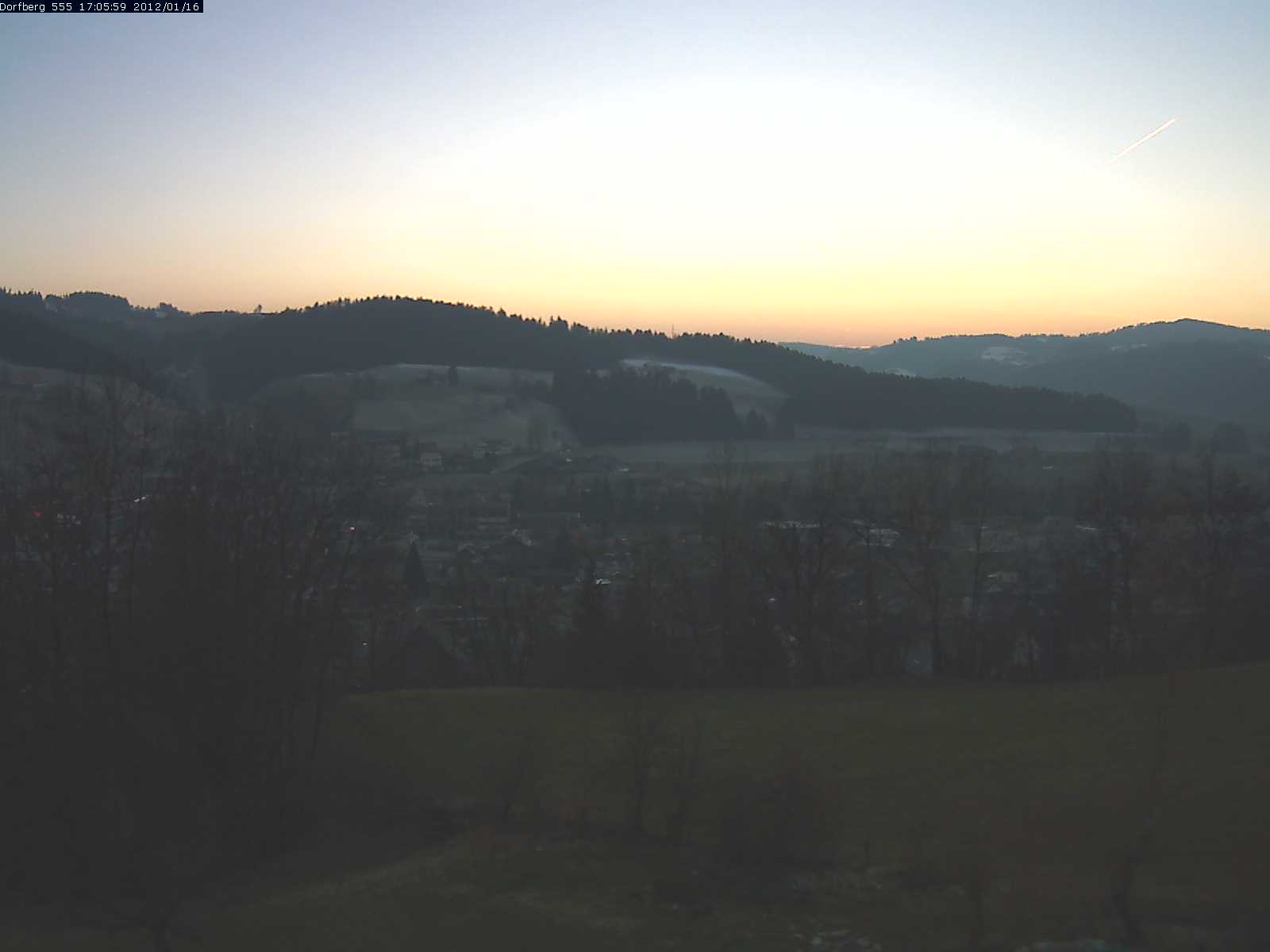 Webcam-Bild: Aussicht vom Dorfberg in Langnau 20120116-170600