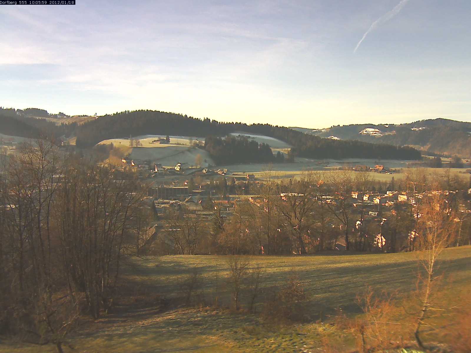Webcam-Bild: Aussicht vom Dorfberg in Langnau 20120118-100600