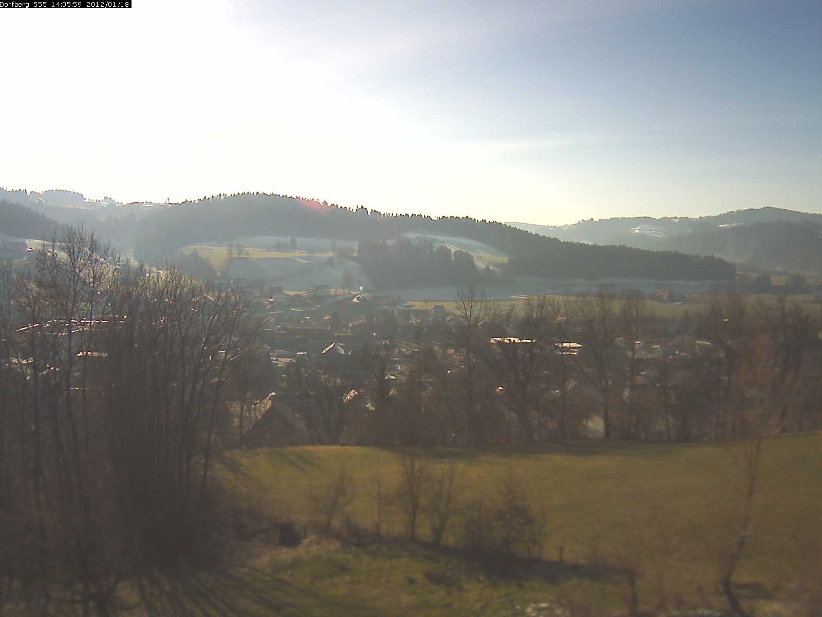 Webcam-Bild: Aussicht vom Dorfberg in Langnau 20120118-140600