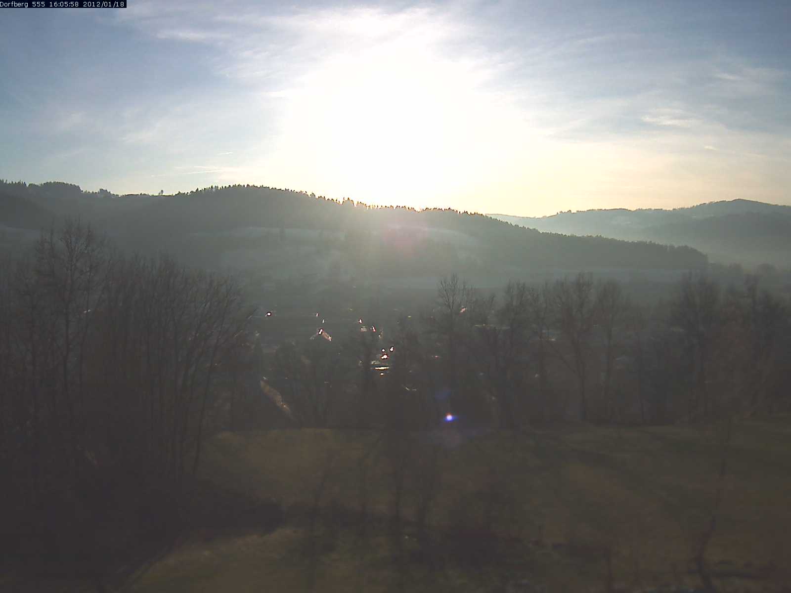 Webcam-Bild: Aussicht vom Dorfberg in Langnau 20120118-160600