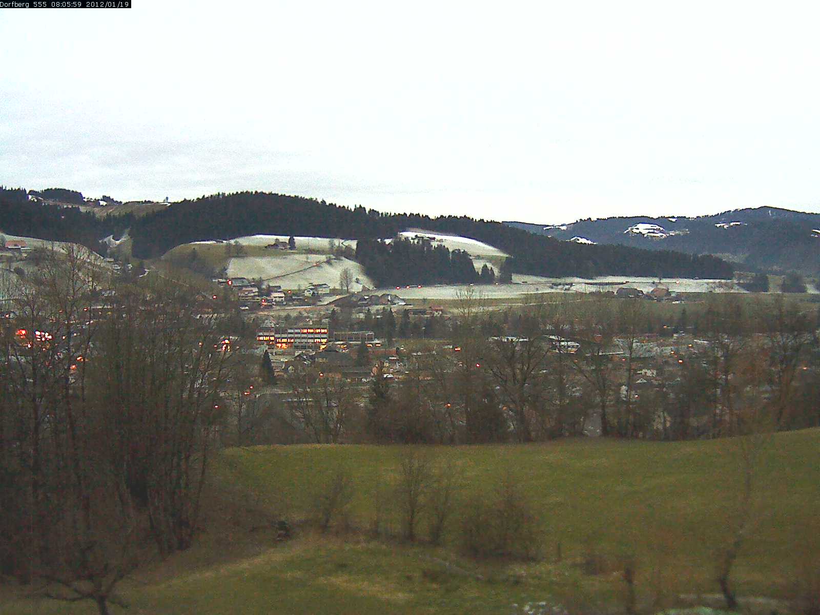 Webcam-Bild: Aussicht vom Dorfberg in Langnau 20120119-080600