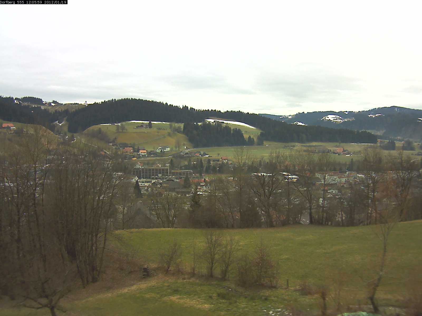 Webcam-Bild: Aussicht vom Dorfberg in Langnau 20120119-120600