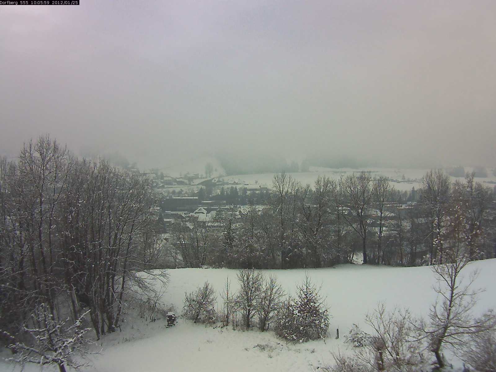 Webcam-Bild: Aussicht vom Dorfberg in Langnau 20120125-100600