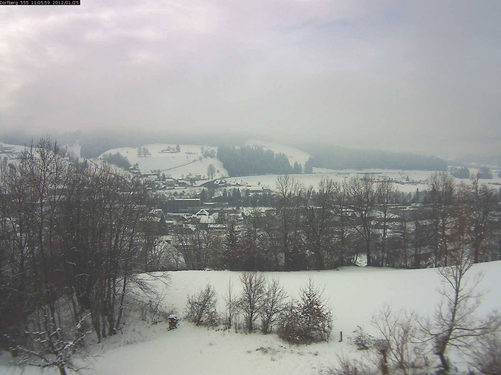 Webcam-Bild: Aussicht vom Dorfberg in Langnau 20120125-110600