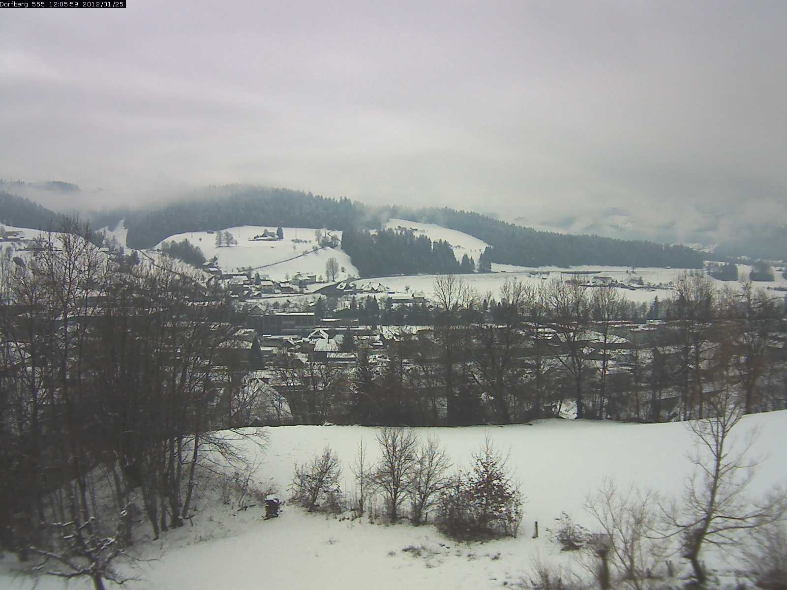 Webcam-Bild: Aussicht vom Dorfberg in Langnau 20120125-120600