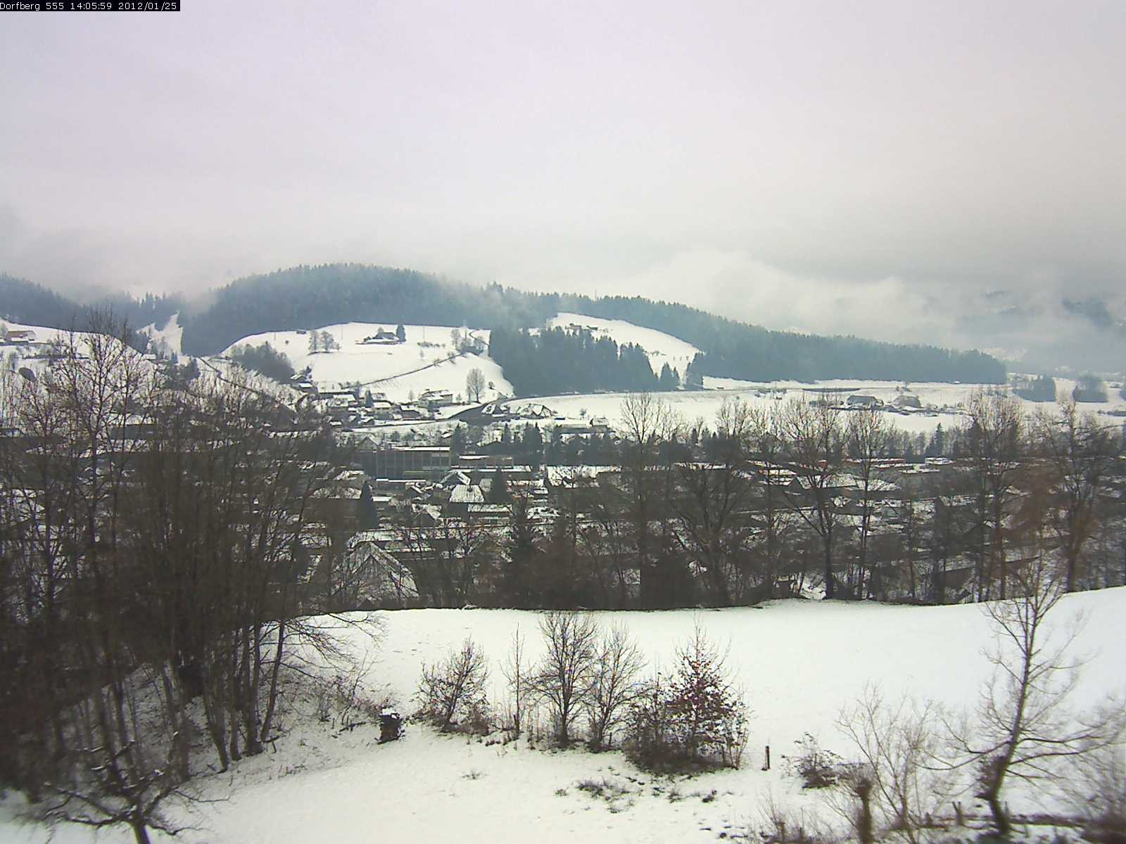 Webcam-Bild: Aussicht vom Dorfberg in Langnau 20120125-140600