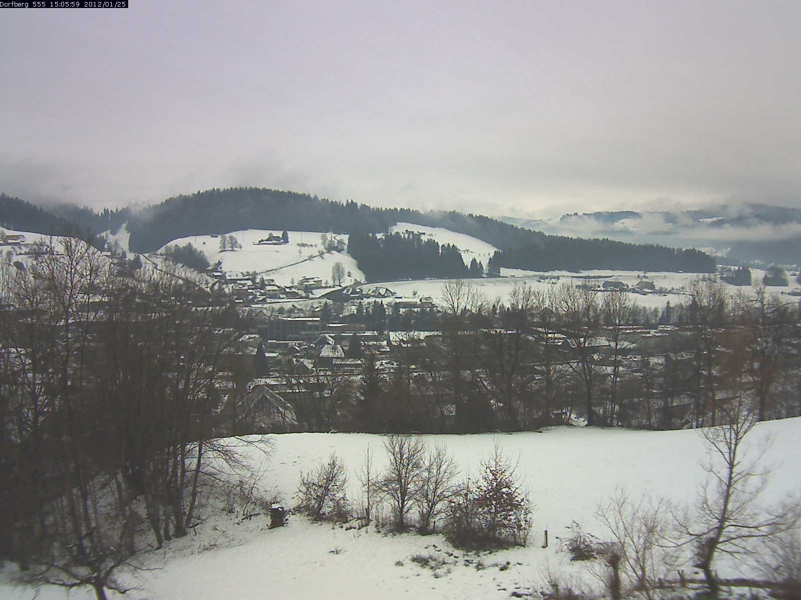 Webcam-Bild: Aussicht vom Dorfberg in Langnau 20120125-150600