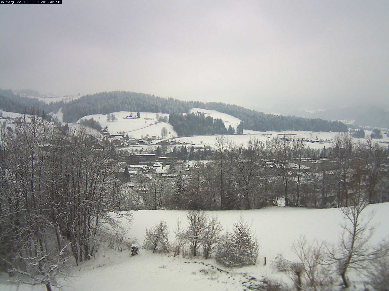 Webcam-Bild: Aussicht vom Dorfberg in Langnau 20120201-080600