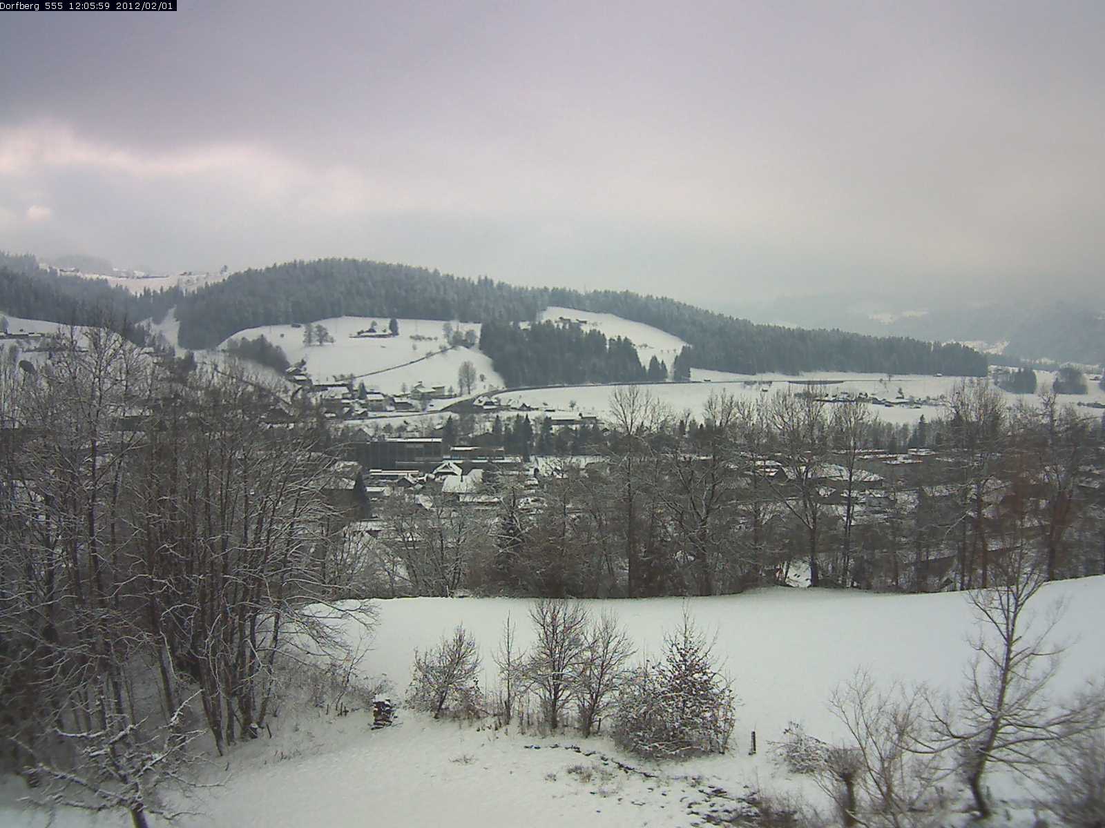 Webcam-Bild: Aussicht vom Dorfberg in Langnau 20120201-120600