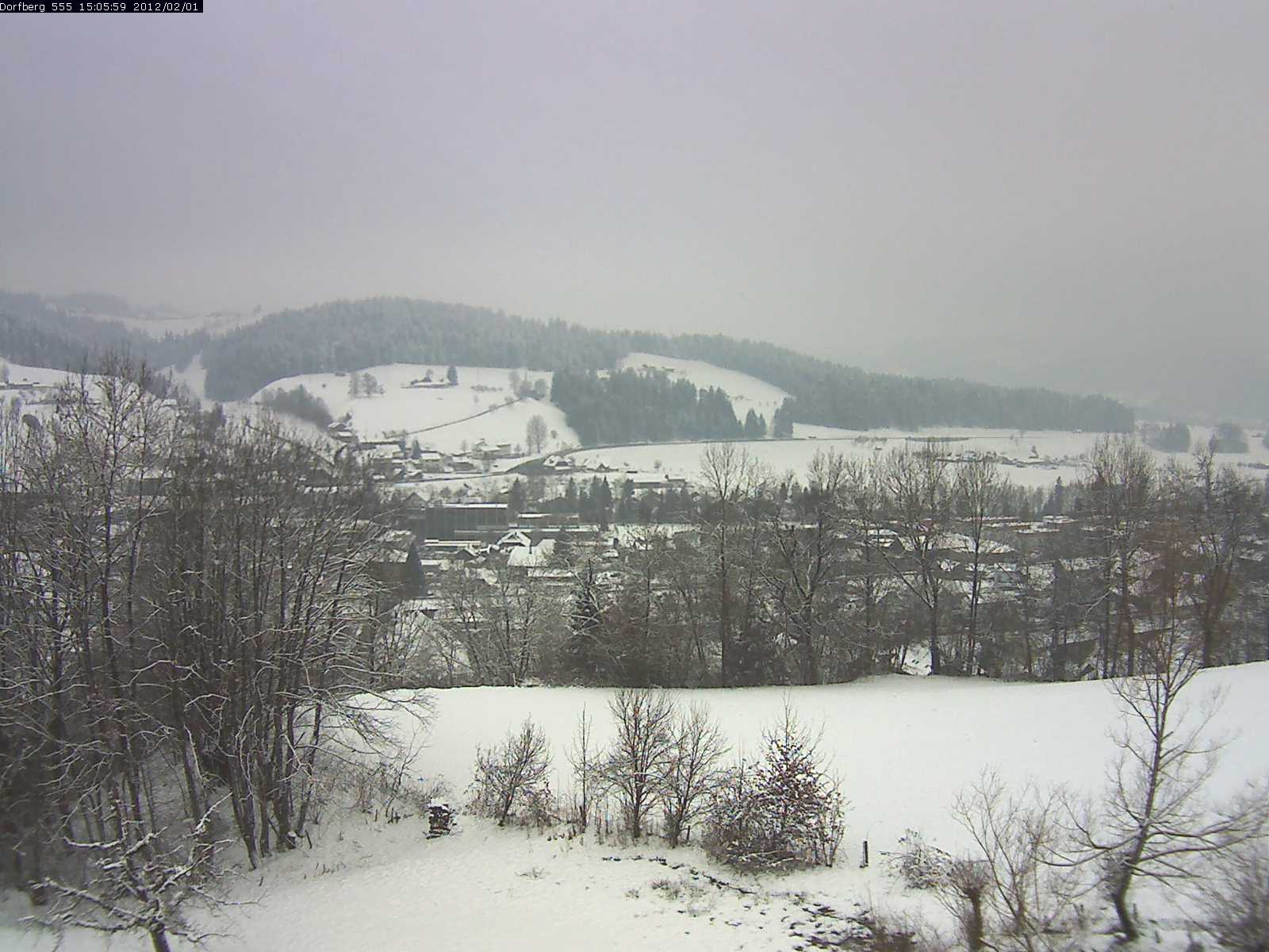 Webcam-Bild: Aussicht vom Dorfberg in Langnau 20120201-150600