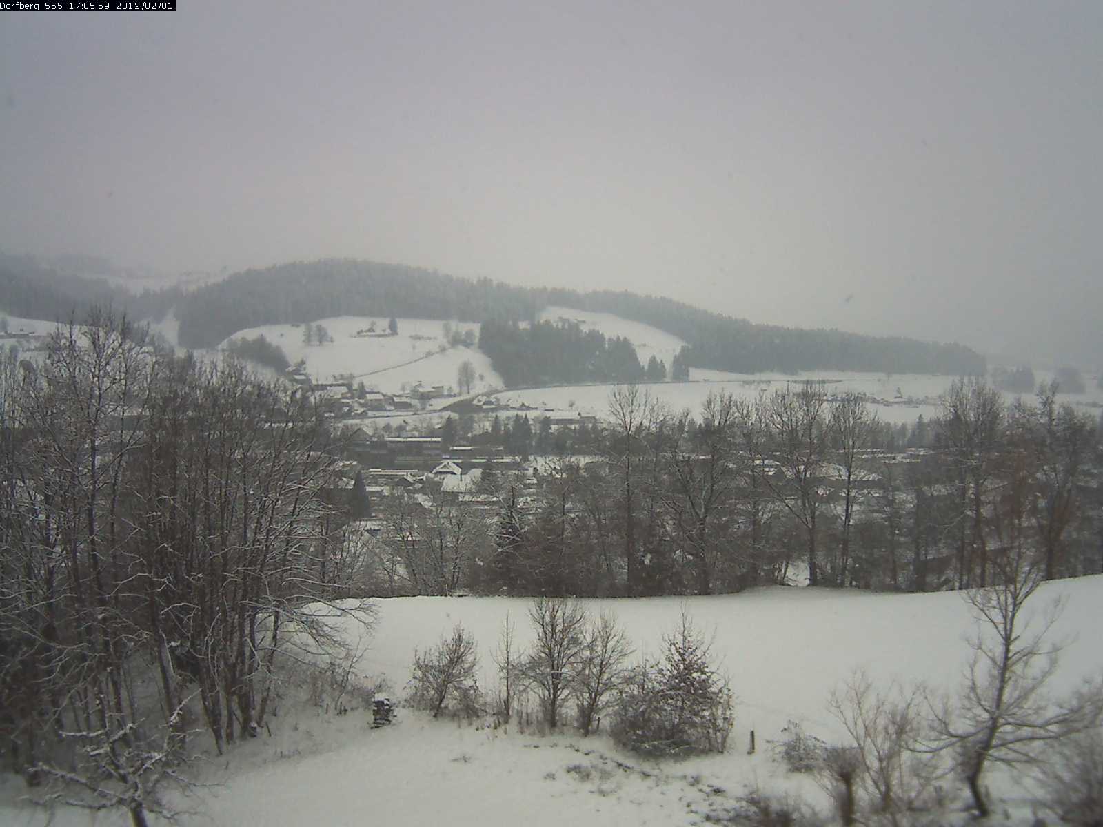 Webcam-Bild: Aussicht vom Dorfberg in Langnau 20120201-170600