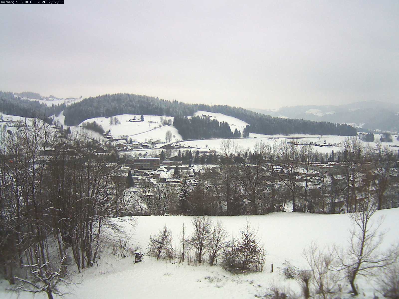 Webcam-Bild: Aussicht vom Dorfberg in Langnau 20120203-080600