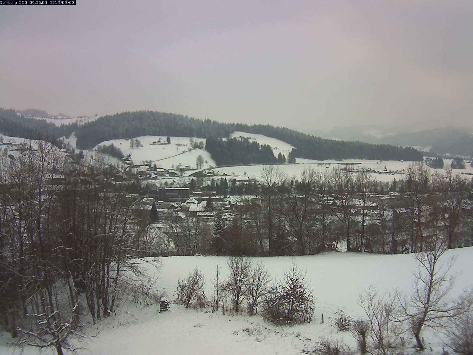 Webcam-Bild: Aussicht vom Dorfberg in Langnau 20120203-090600