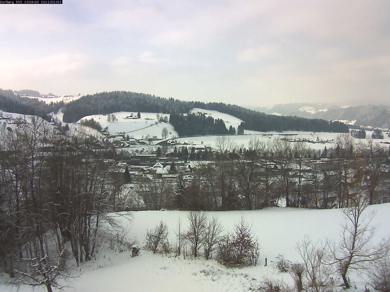 Webcam-Bild: Aussicht vom Dorfberg in Langnau 20120203-100600
