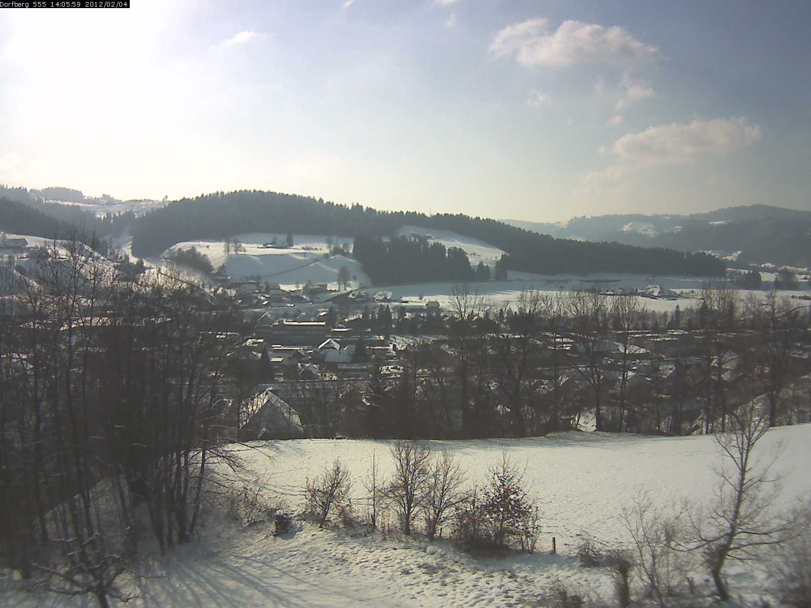 Webcam-Bild: Aussicht vom Dorfberg in Langnau 20120204-140600