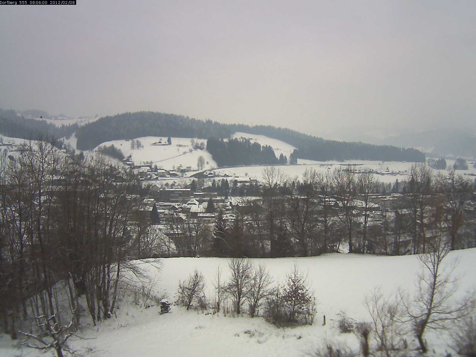Webcam-Bild: Aussicht vom Dorfberg in Langnau 20120208-080600