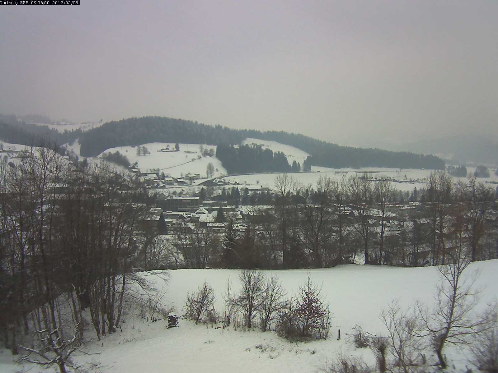 Webcam-Bild: Aussicht vom Dorfberg in Langnau 20120208-090600