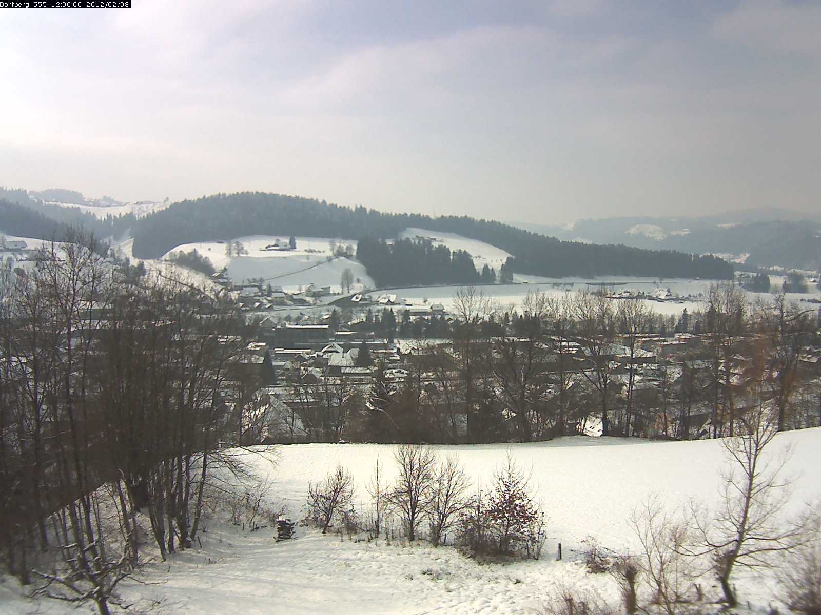 Webcam-Bild: Aussicht vom Dorfberg in Langnau 20120208-120600