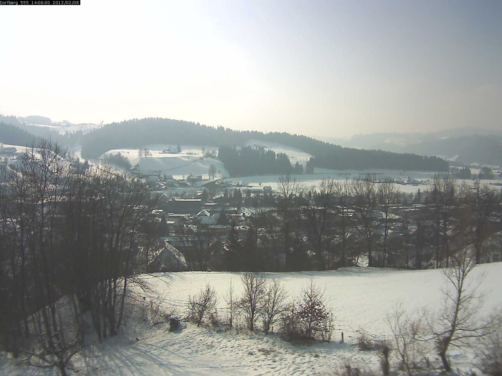 Webcam-Bild: Aussicht vom Dorfberg in Langnau 20120208-140600