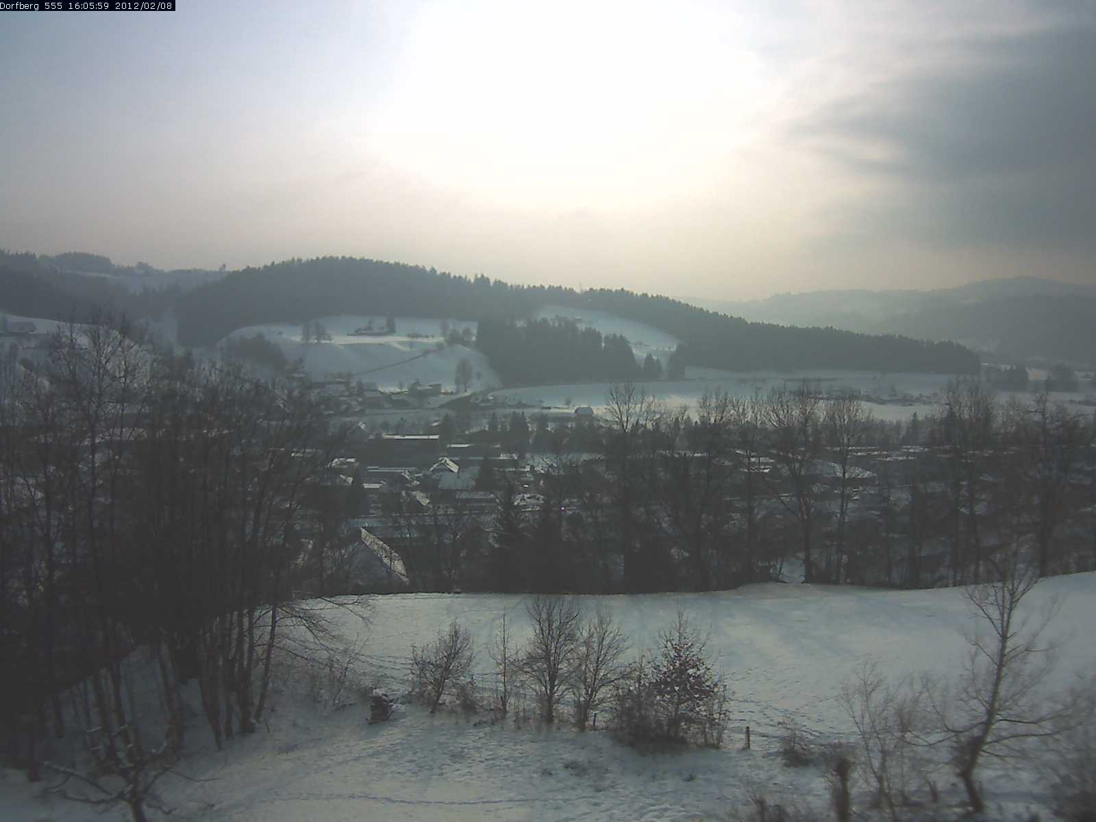 Webcam-Bild: Aussicht vom Dorfberg in Langnau 20120208-160600
