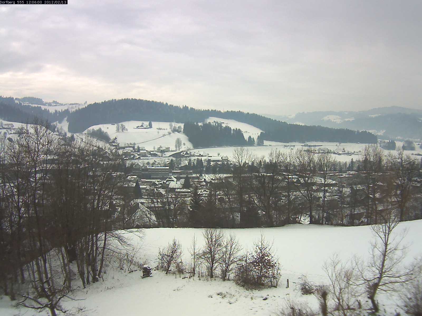 Webcam-Bild: Aussicht vom Dorfberg in Langnau 20120213-120600