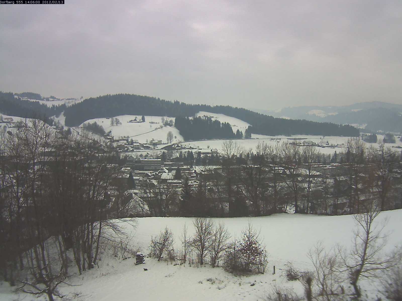 Webcam-Bild: Aussicht vom Dorfberg in Langnau 20120213-140600
