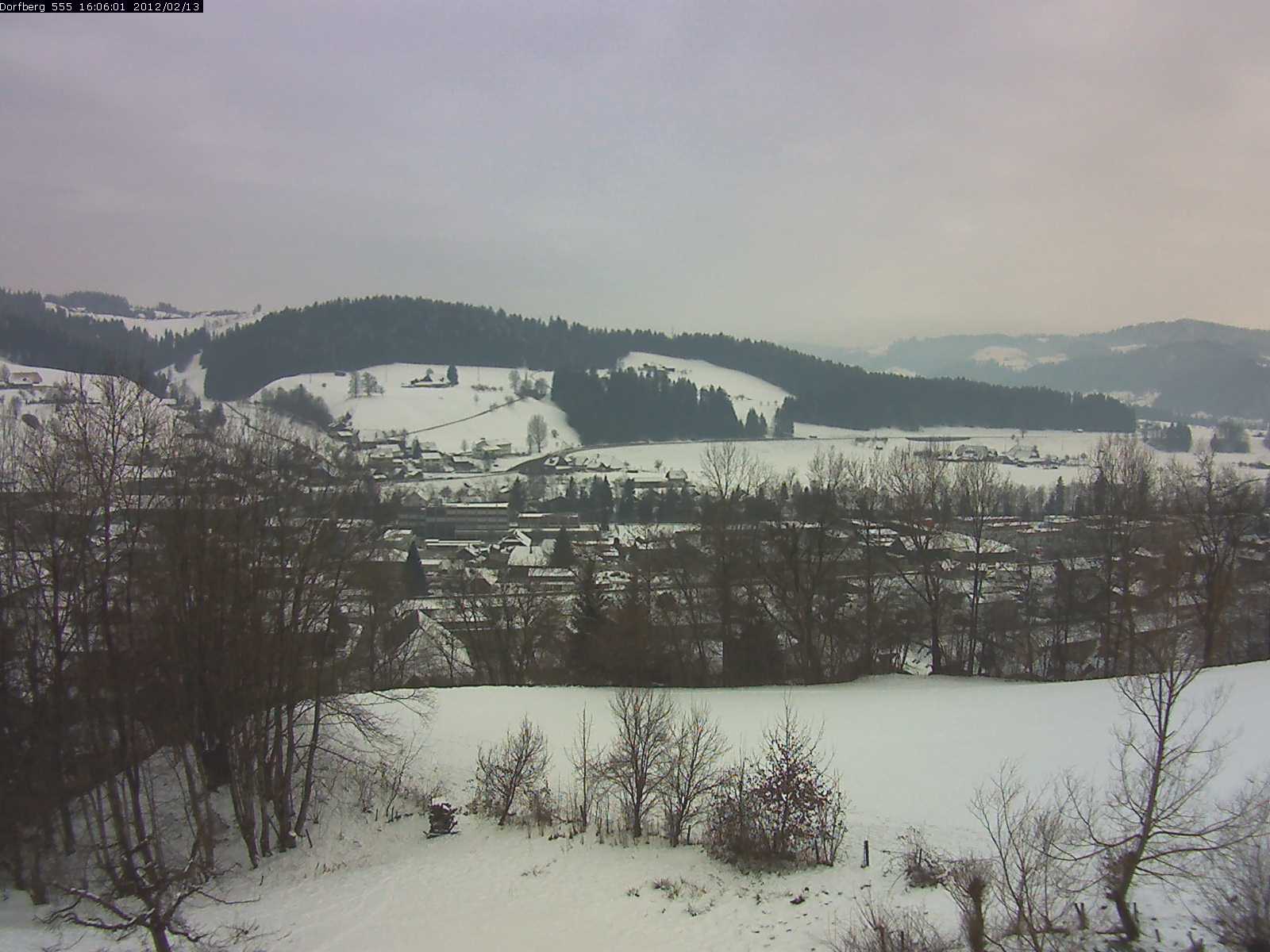 Webcam-Bild: Aussicht vom Dorfberg in Langnau 20120213-160600