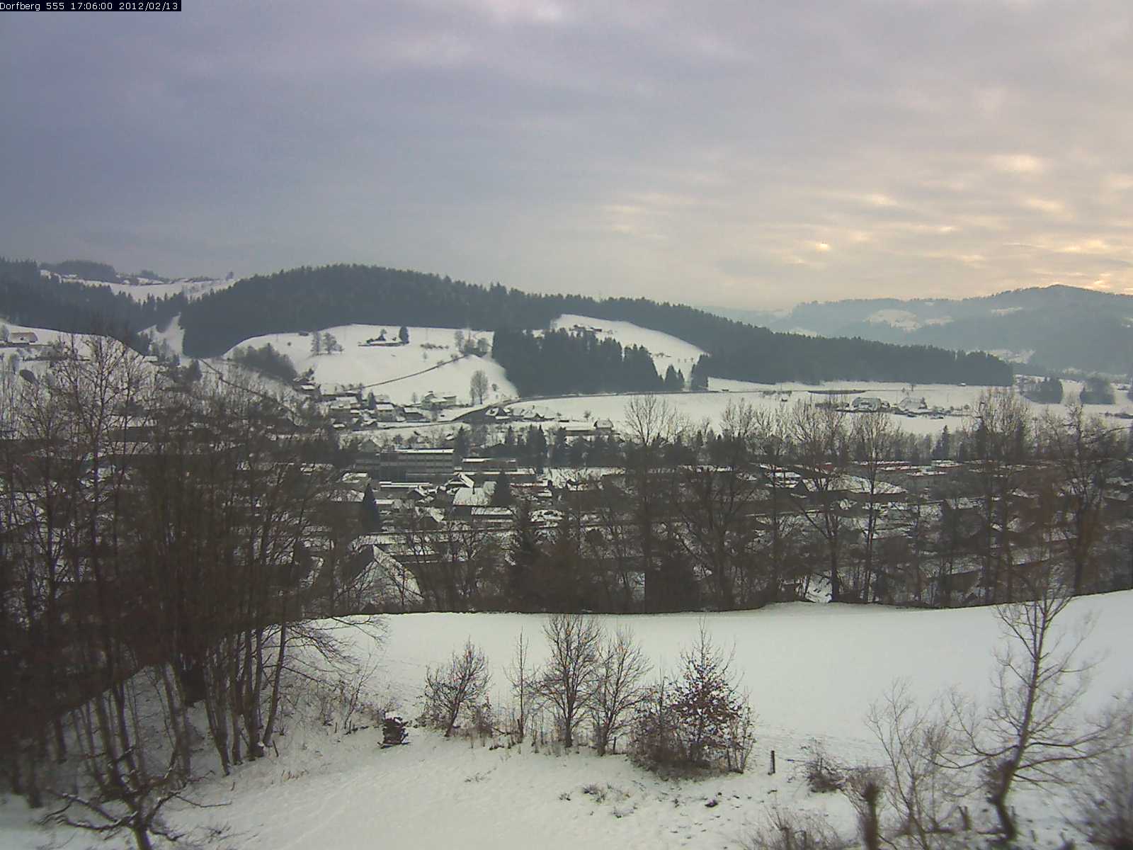 Webcam-Bild: Aussicht vom Dorfberg in Langnau 20120213-170600