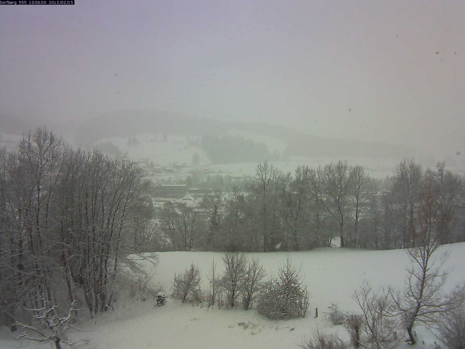 Webcam-Bild: Aussicht vom Dorfberg in Langnau 20120215-100600