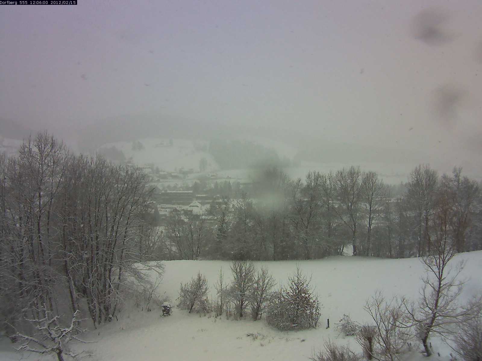 Webcam-Bild: Aussicht vom Dorfberg in Langnau 20120215-120600