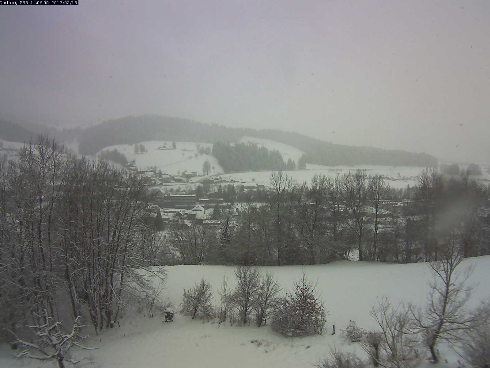 Webcam-Bild: Aussicht vom Dorfberg in Langnau 20120215-140600