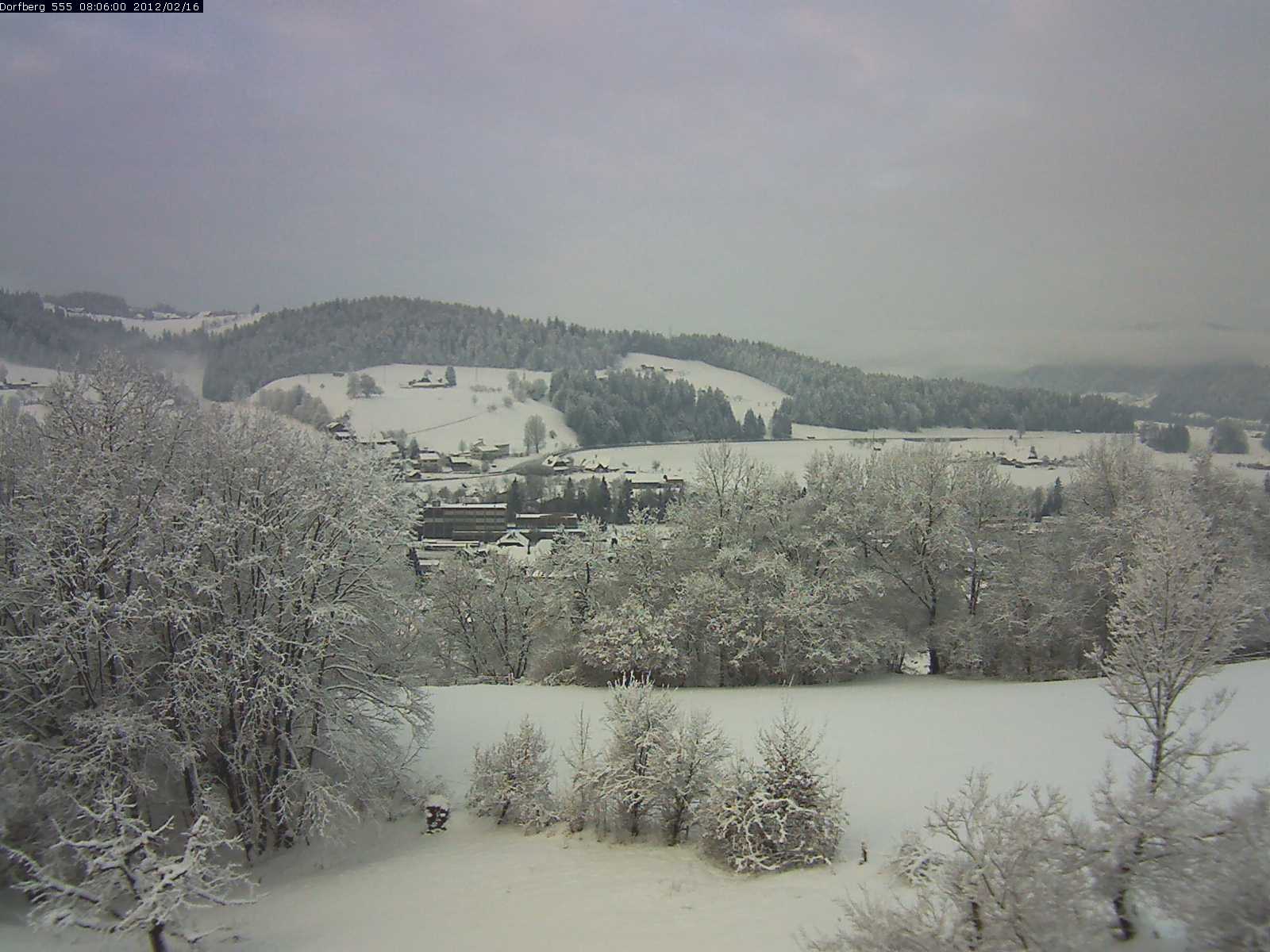 Webcam-Bild: Aussicht vom Dorfberg in Langnau 20120216-080600