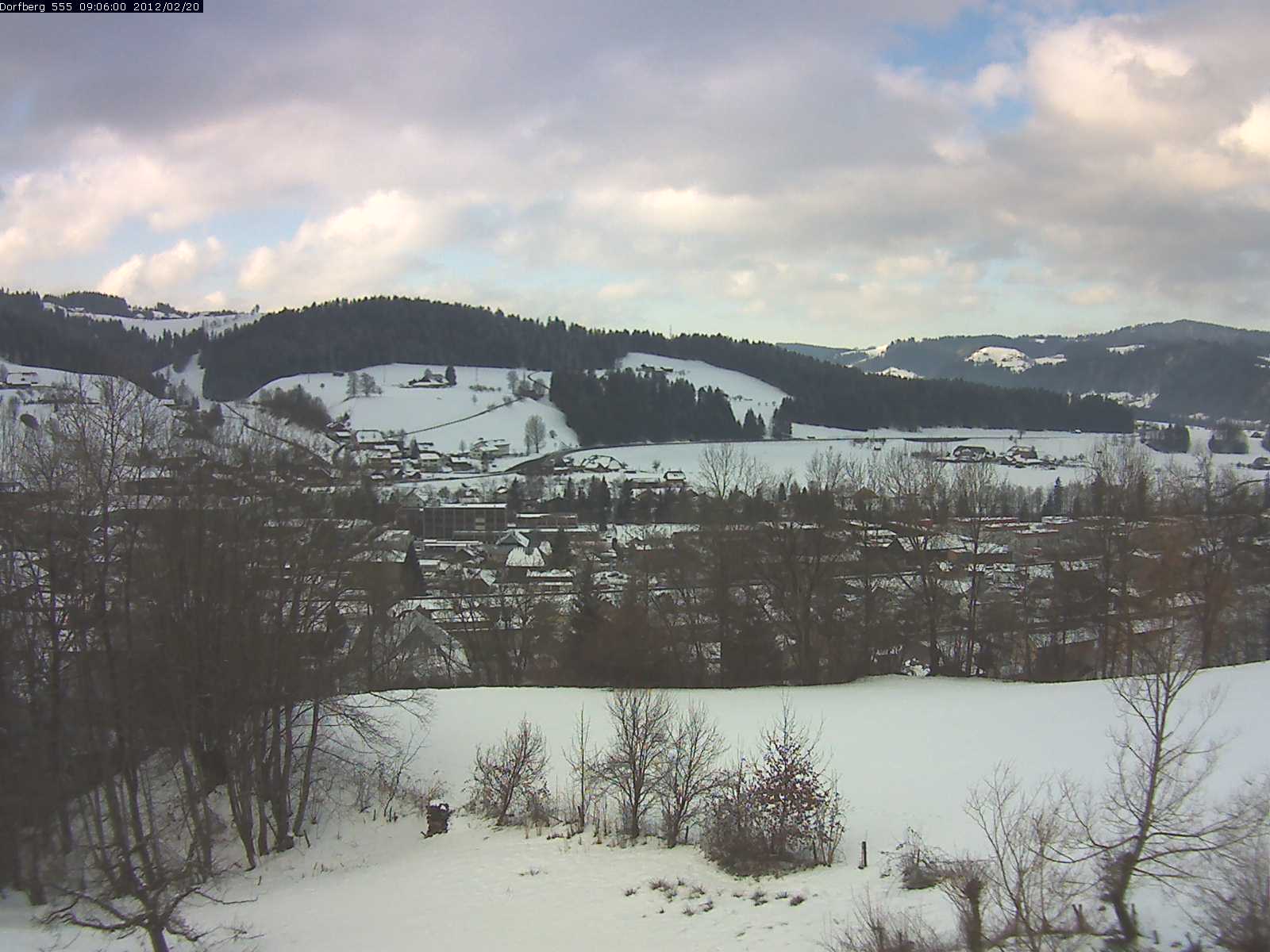 Webcam-Bild: Aussicht vom Dorfberg in Langnau 20120220-090600