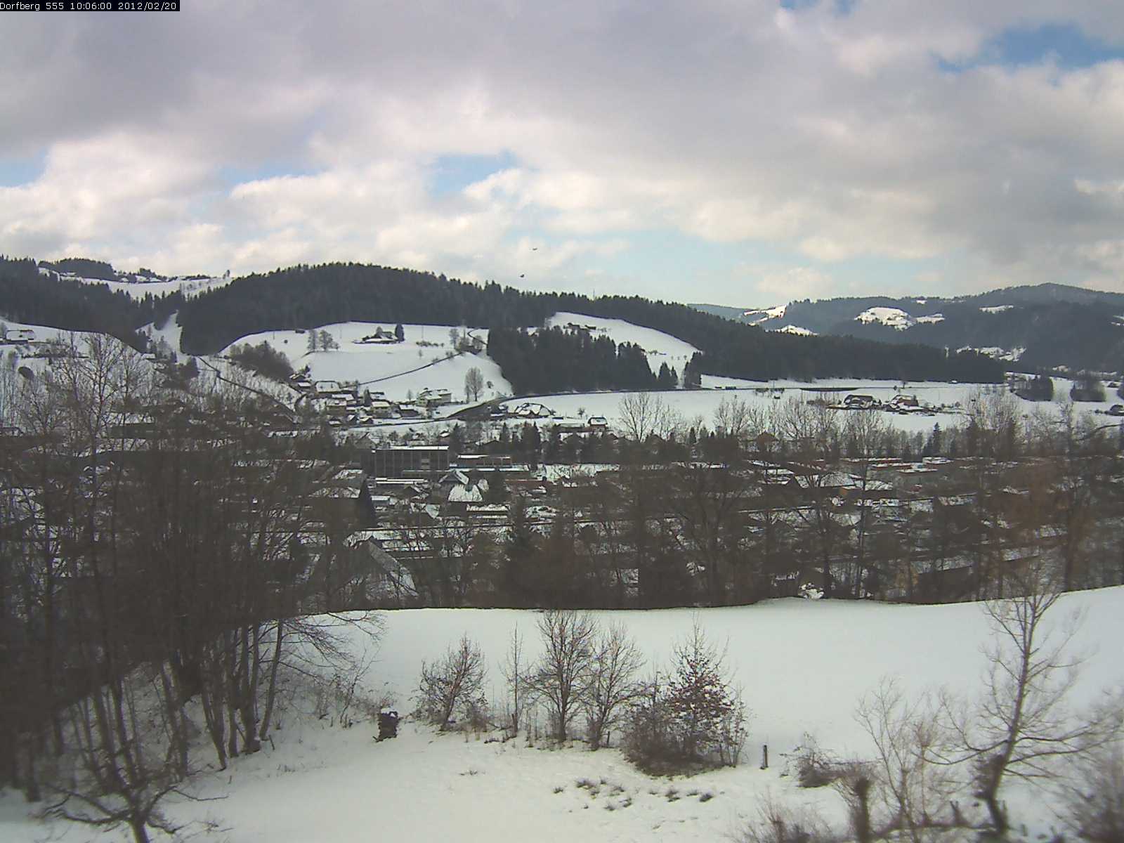 Webcam-Bild: Aussicht vom Dorfberg in Langnau 20120220-100600
