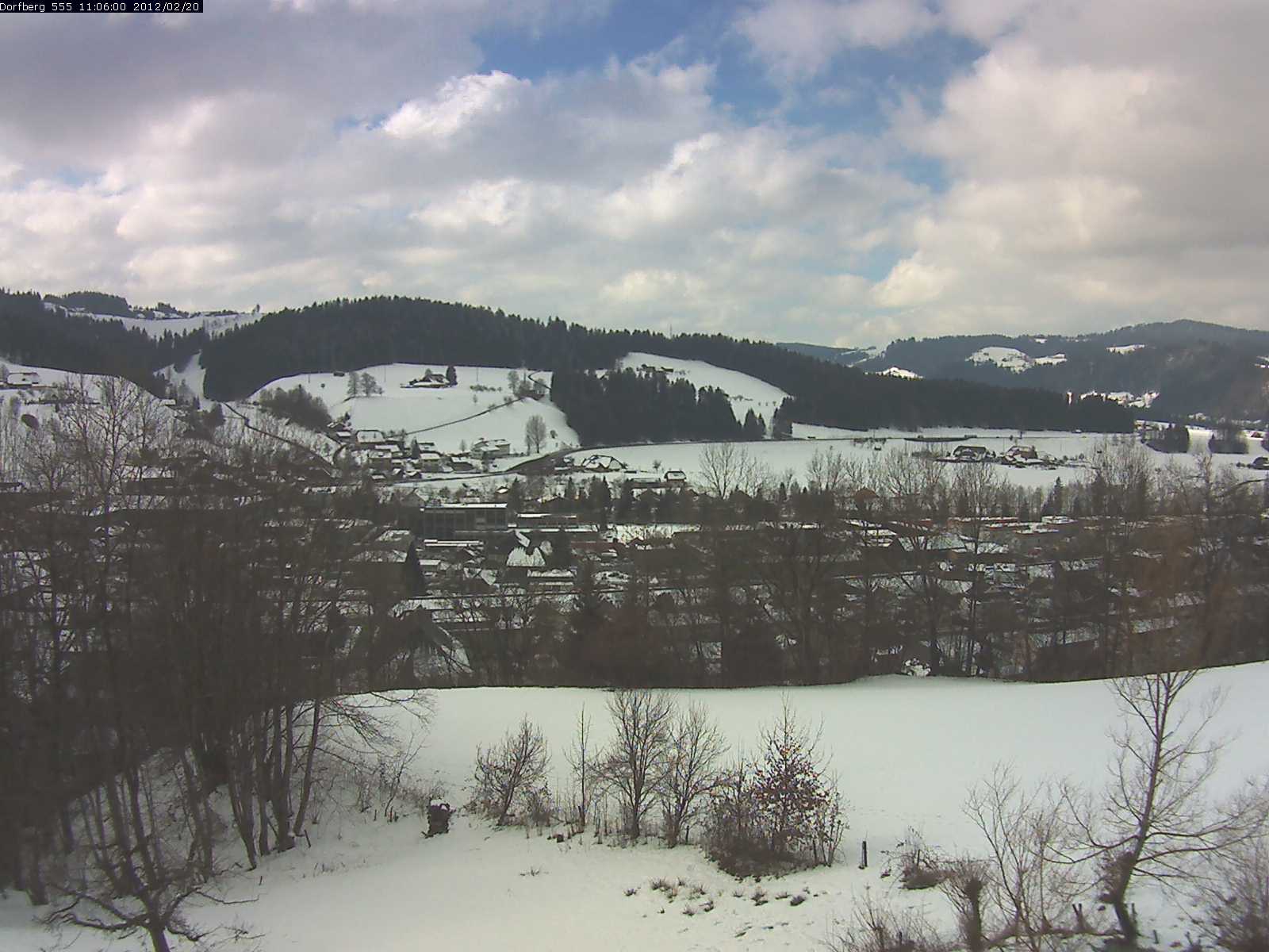 Webcam-Bild: Aussicht vom Dorfberg in Langnau 20120220-110600