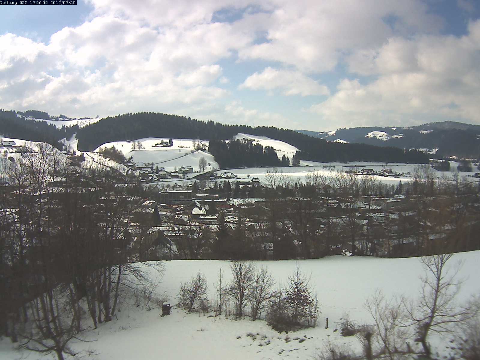 Webcam-Bild: Aussicht vom Dorfberg in Langnau 20120220-120600