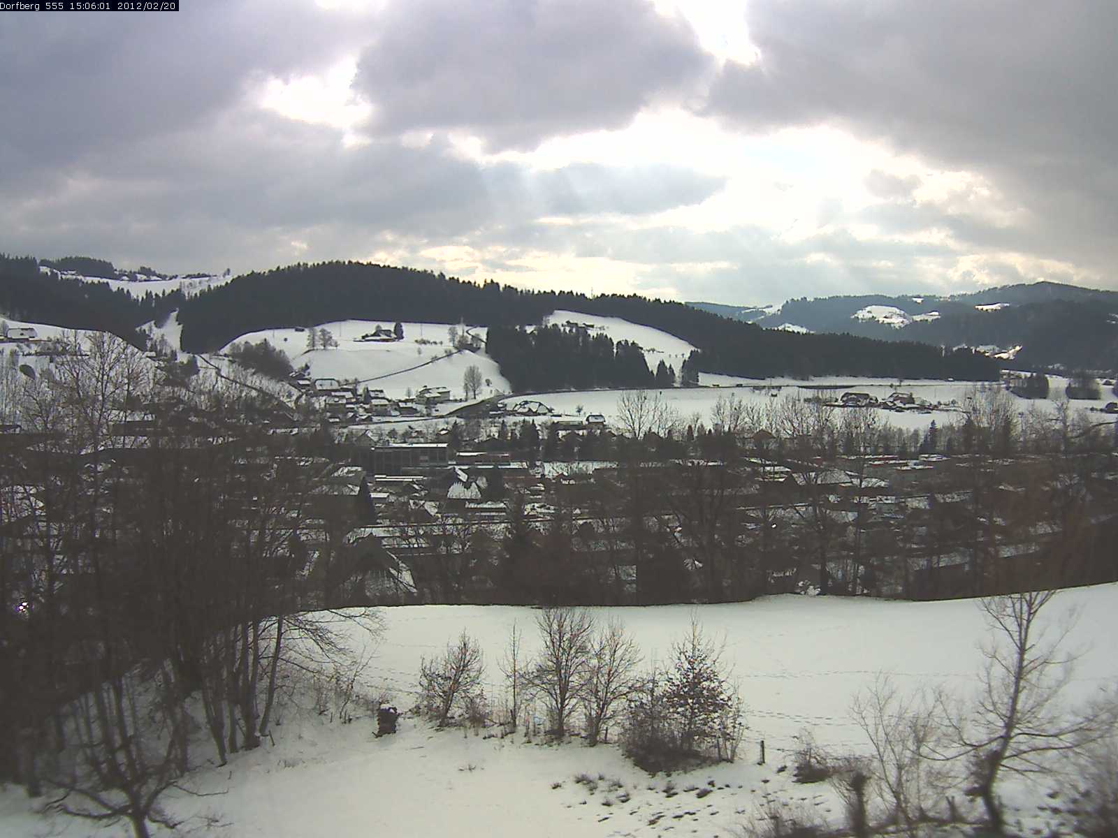 Webcam-Bild: Aussicht vom Dorfberg in Langnau 20120220-150600