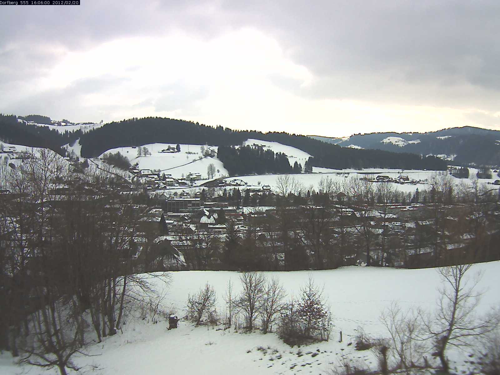 Webcam-Bild: Aussicht vom Dorfberg in Langnau 20120220-160600