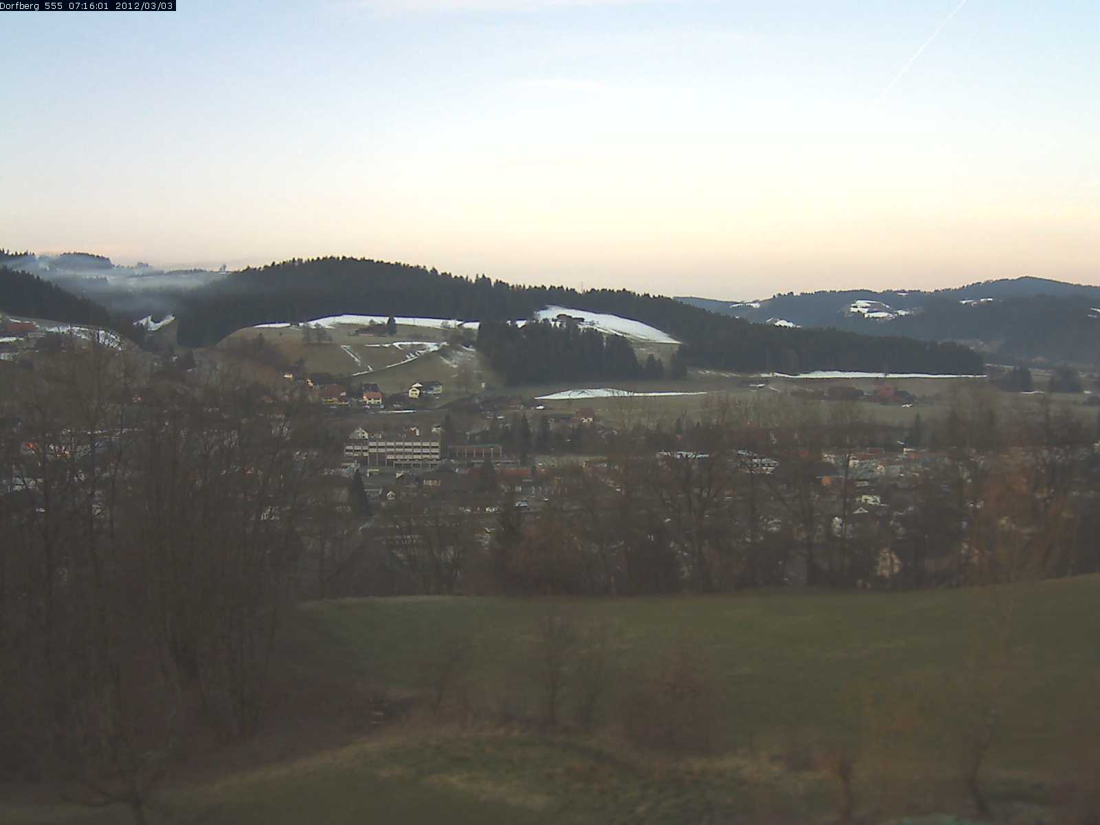 Webcam-Bild: Aussicht vom Dorfberg in Langnau 20120303-071600