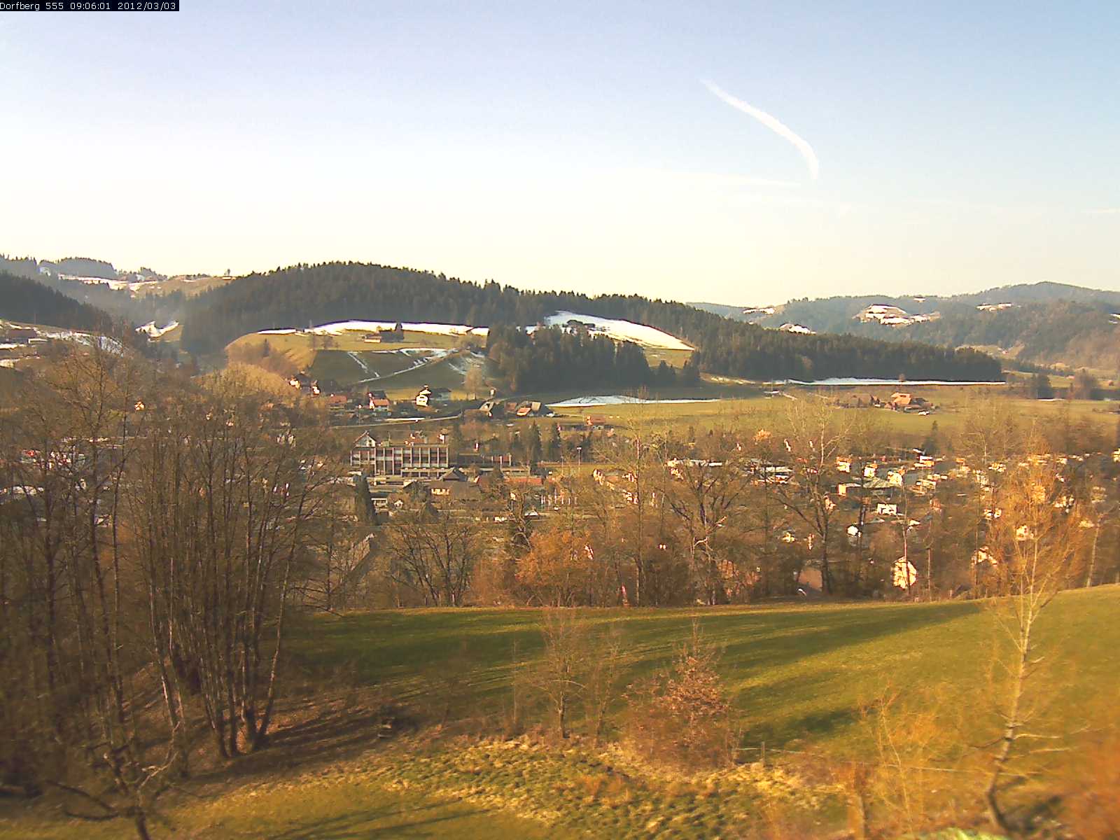 Webcam-Bild: Aussicht vom Dorfberg in Langnau 20120303-090600