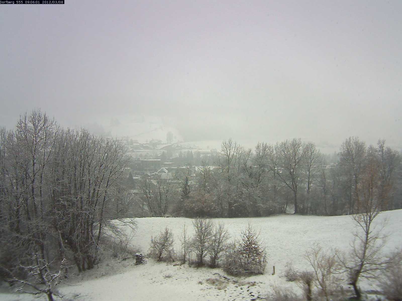 Webcam-Bild: Aussicht vom Dorfberg in Langnau 20120308-090600