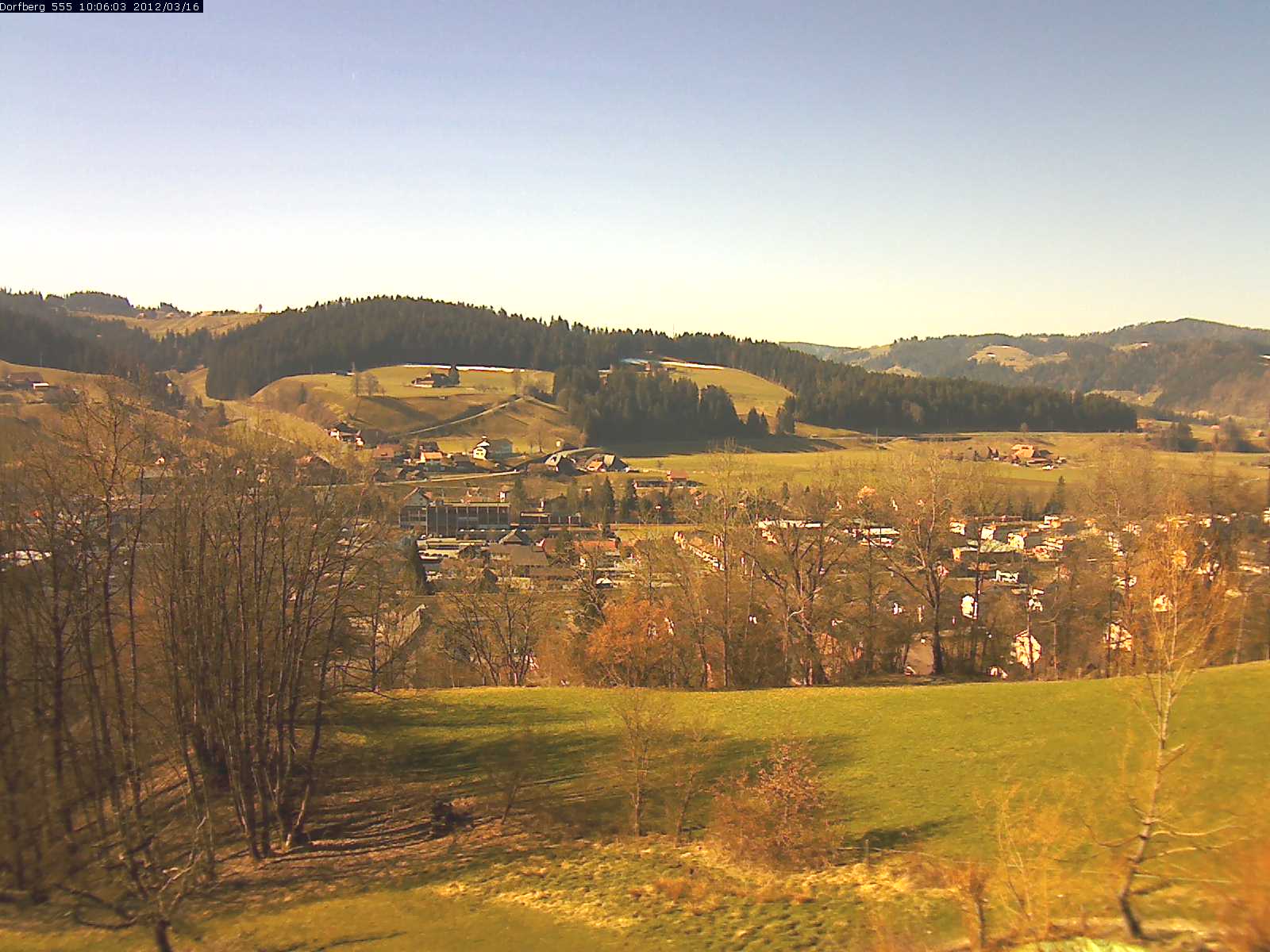 Webcam-Bild: Aussicht vom Dorfberg in Langnau 20120316-100600