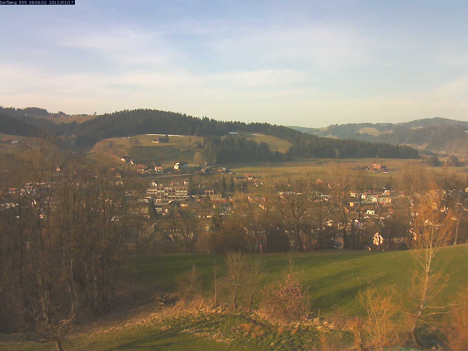 Webcam-Bild: Aussicht vom Dorfberg in Langnau 20120317-080600