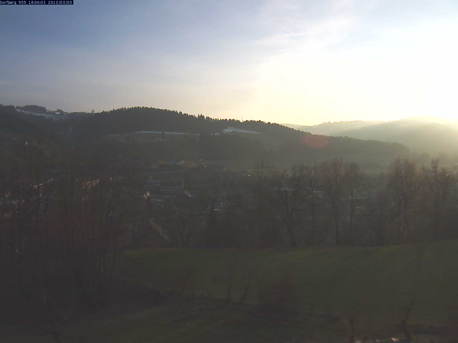 Webcam-Bild: Aussicht vom Dorfberg in Langnau 20120320-180600