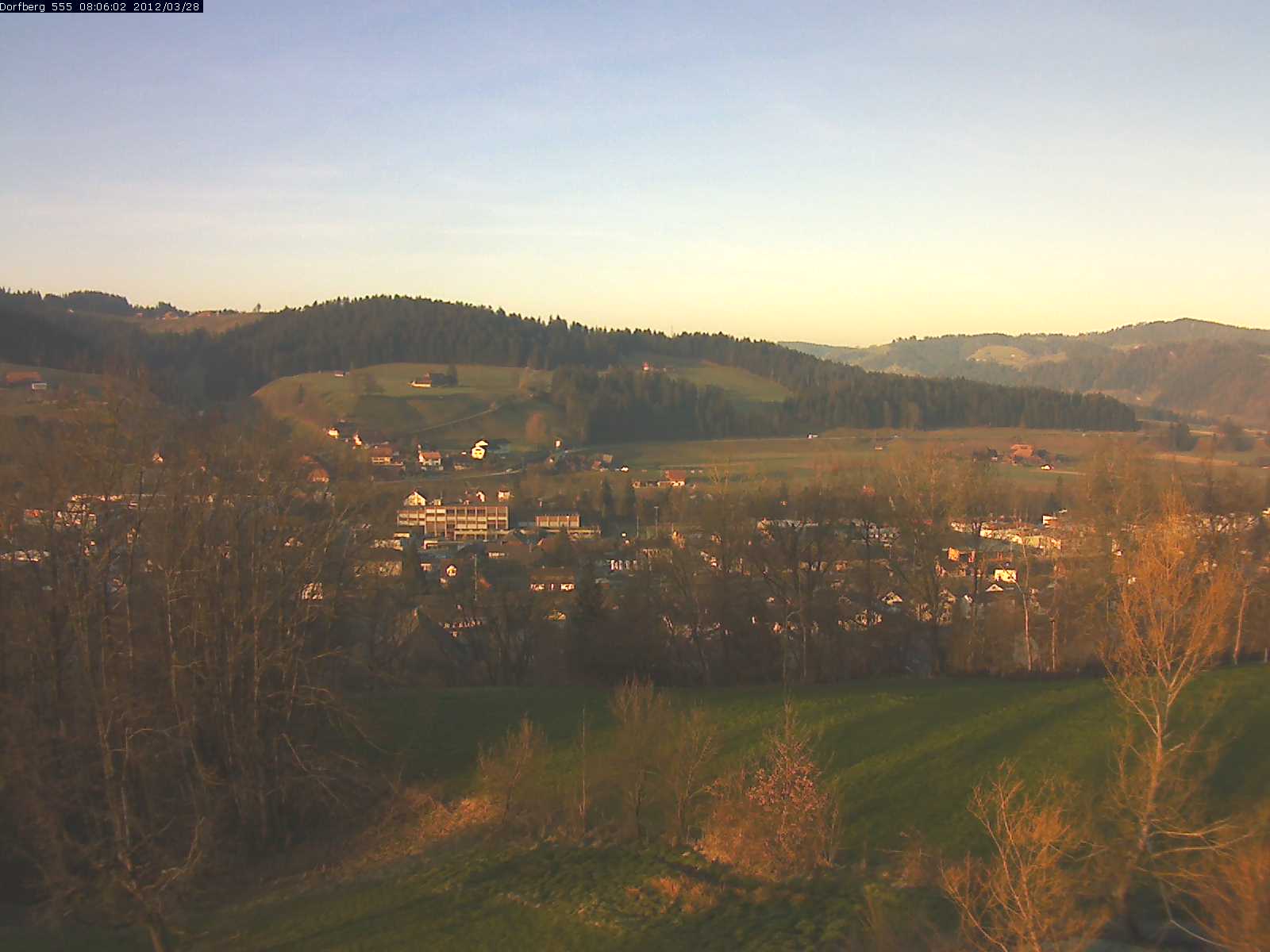 Webcam-Bild: Aussicht vom Dorfberg in Langnau 20120328-080600