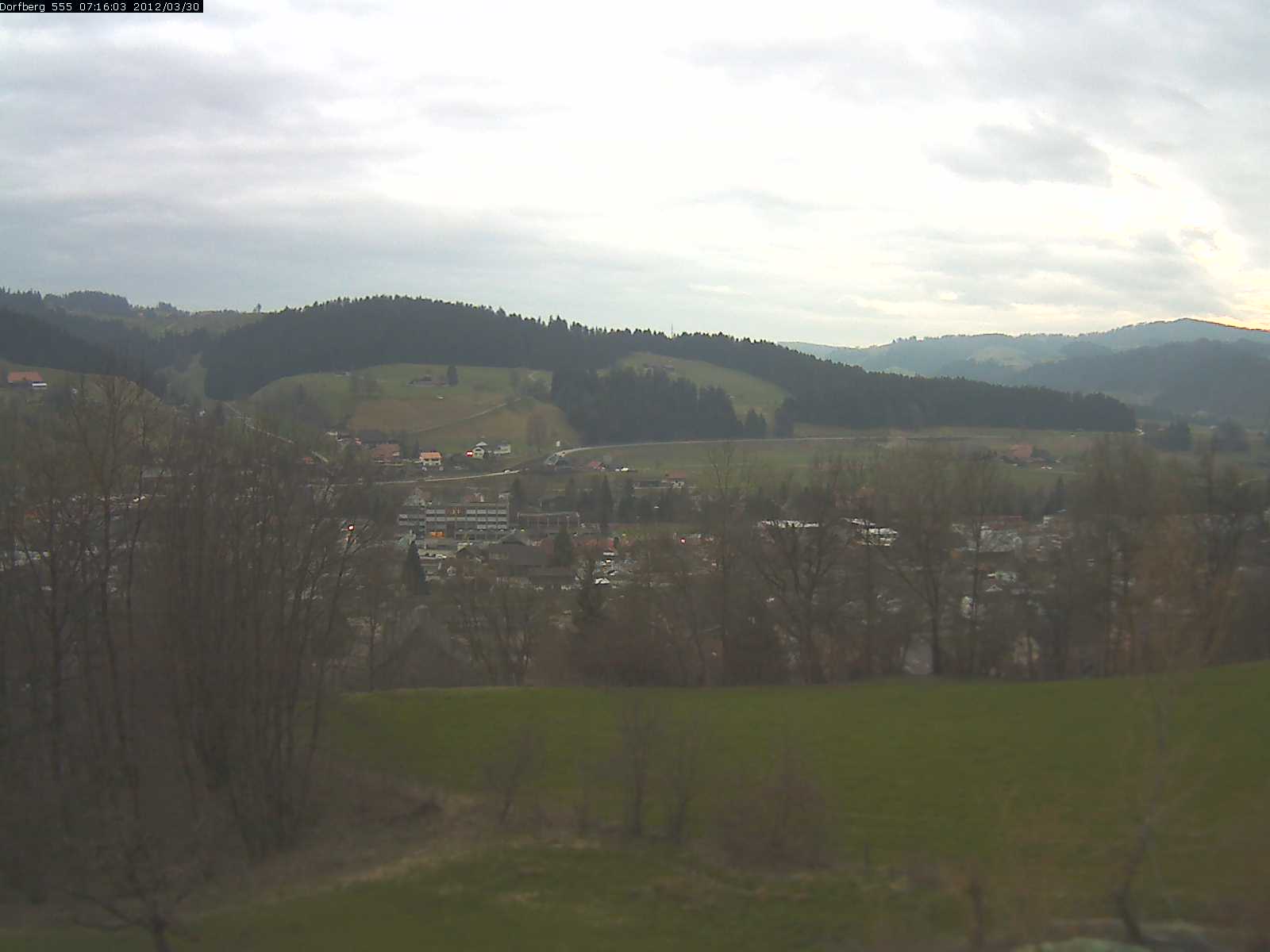Webcam-Bild: Aussicht vom Dorfberg in Langnau 20120330-071600