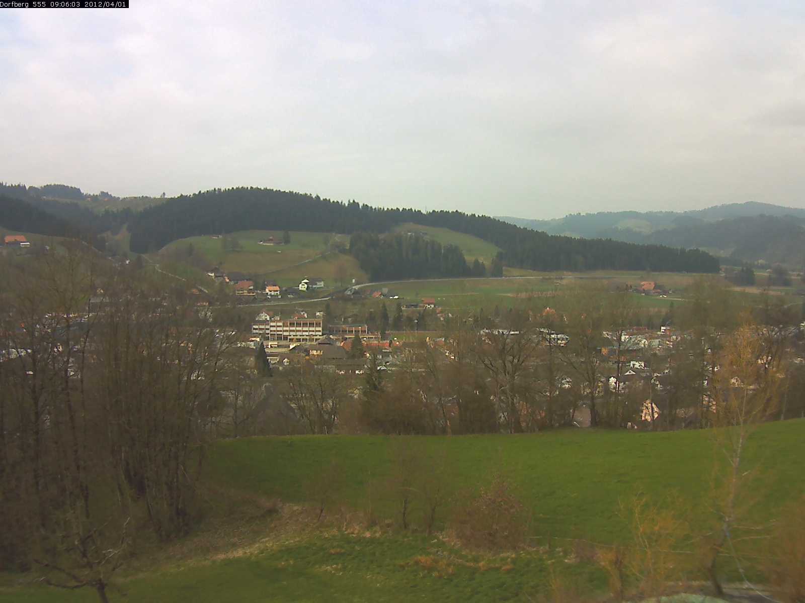 Webcam-Bild: Aussicht vom Dorfberg in Langnau 20120401-090600