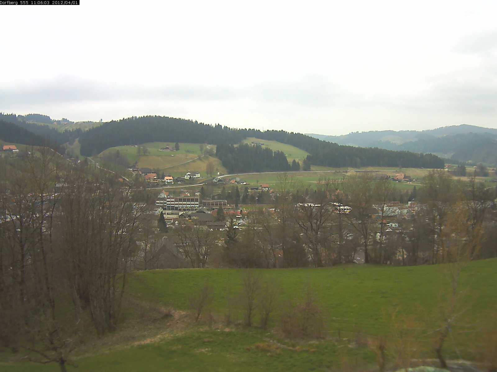 Webcam-Bild: Aussicht vom Dorfberg in Langnau 20120401-110600