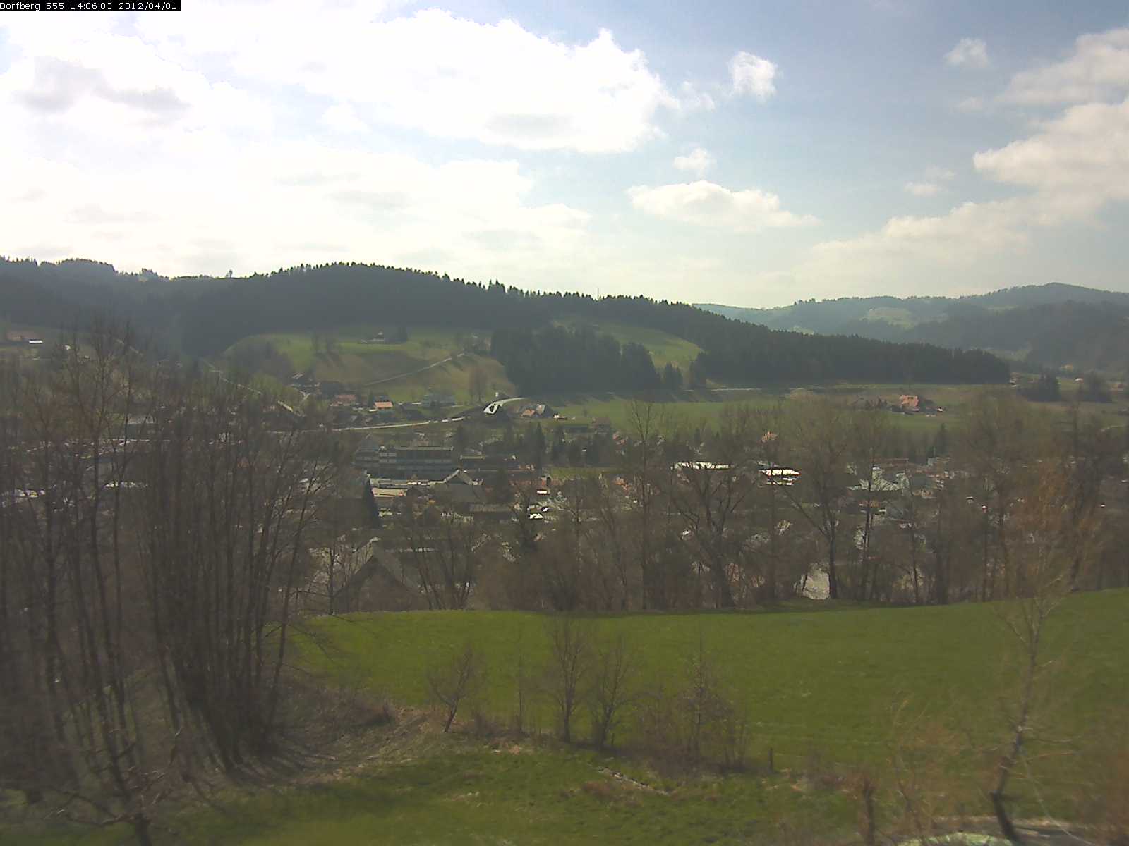 Webcam-Bild: Aussicht vom Dorfberg in Langnau 20120401-140600